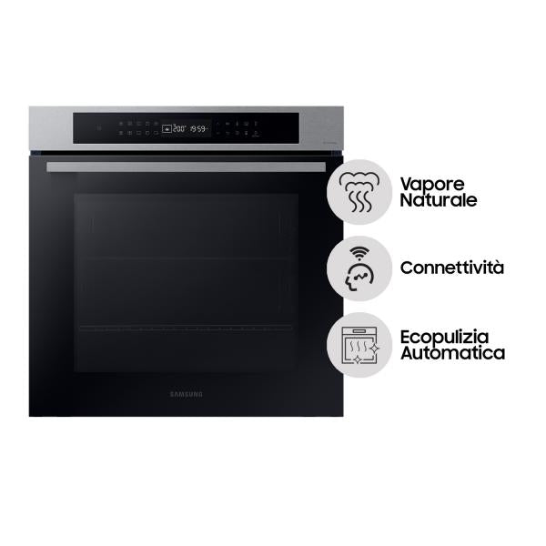FORNI 60 CM DUAL COOK Samsung NV7B4040VBS/U5 Forno BI 76lt Classe A+