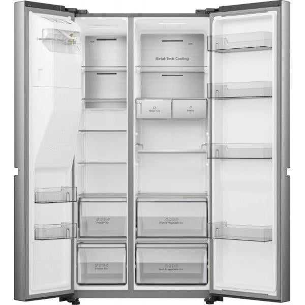 Frigoriferi Hisense SBS 178X91CM E WD TNF INOX TANICA RS818N4TIE
