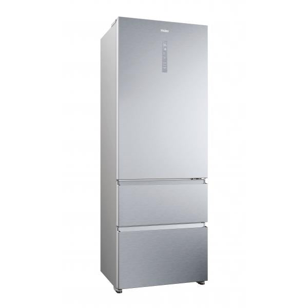 COMBINATI 3 PORTE Haier HTR5720ENMG Combin 3D 206cm 483lt cl.E dark inox