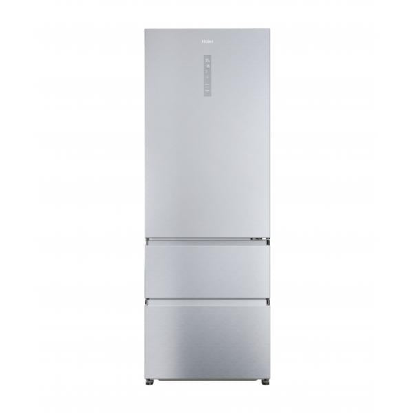 COMBINATI 3 PORTE Haier HTR5720ENMG Combin 3D 206cm 483lt cl.E dark inox