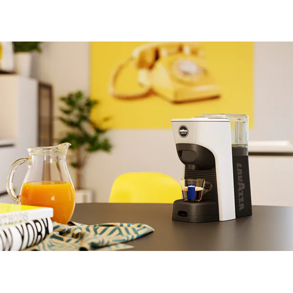 MACCHINE CAFFE' Lavazza_b MACCHINA CAFFE TINY ECO BIANCA LM840
