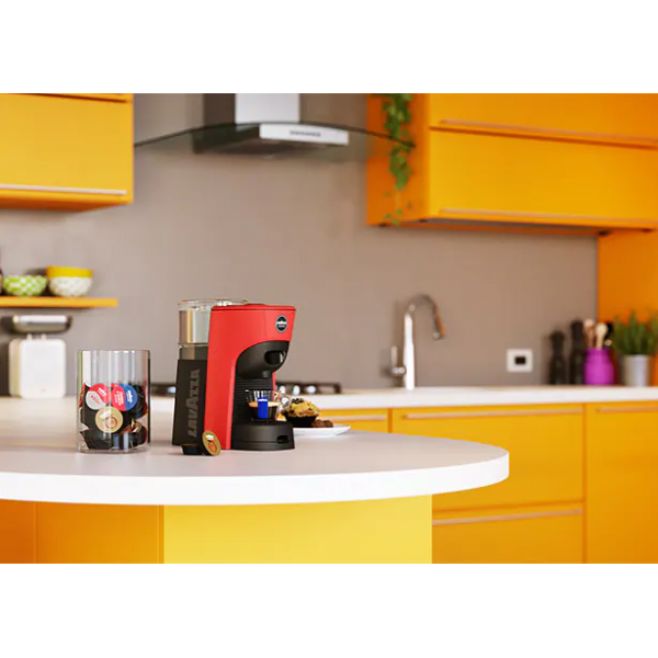 MACCHINE CAFFE' Lavazza_b MACCHINA CAFFE LAVAZZA TINY ECO LM840 ROSSO