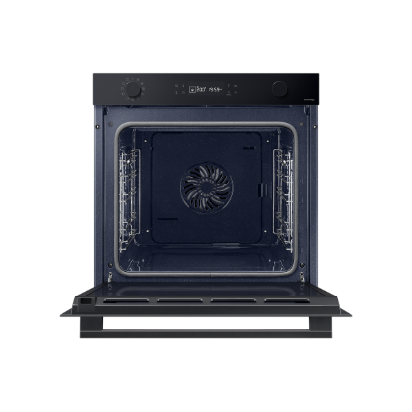 Samsung FORNO serie 4 MULTIFUN. SINGLE FAN 76lt VETRO BLACK (NEL) A+ SAMSUNG SMNV7B41307AK