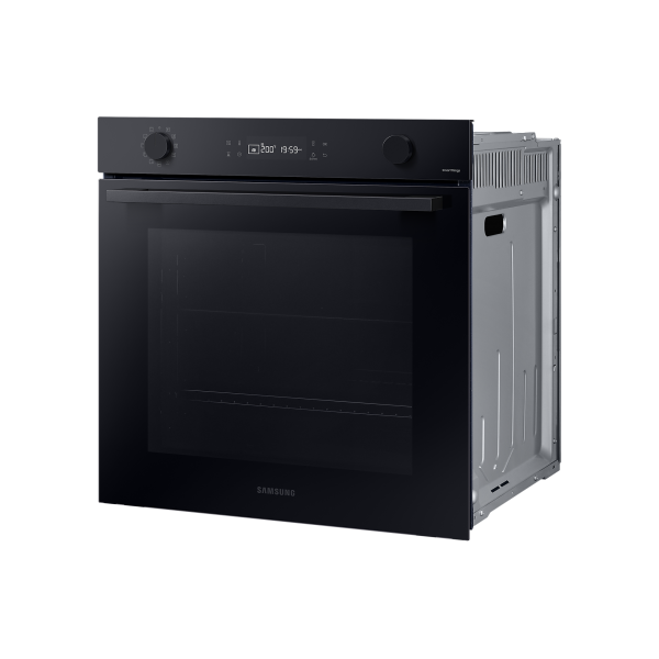 Samsung FORNO serie 4 MULTIFUN. SINGLE FAN 76lt VETRO BLACK (NEL) A+ SAMSUNG SMNV7B41307AK