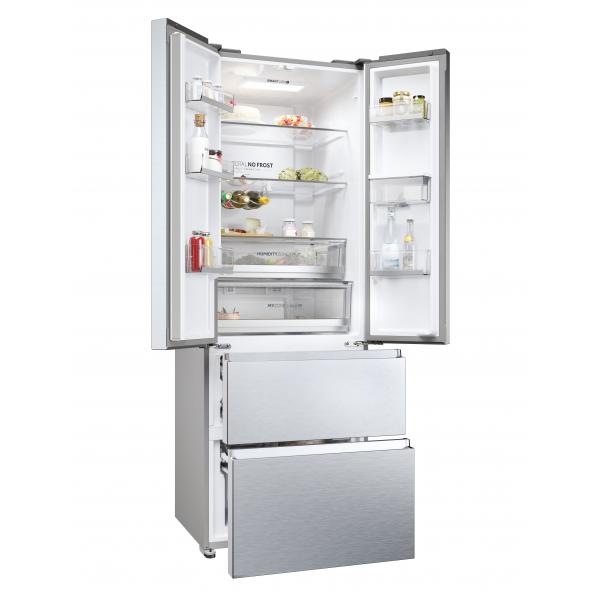 FRIGORIFERI COMBINATI Haier HFR5720EWMG Frigorifero French Door 70cm 47L Cl. E
