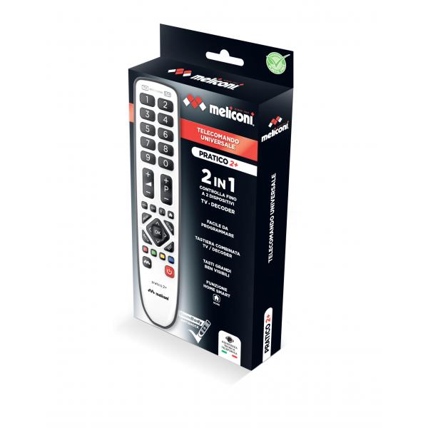 TELECOMANDI Meliconi TELECOMANDO UNIV GUMBODY SEN.2 806170