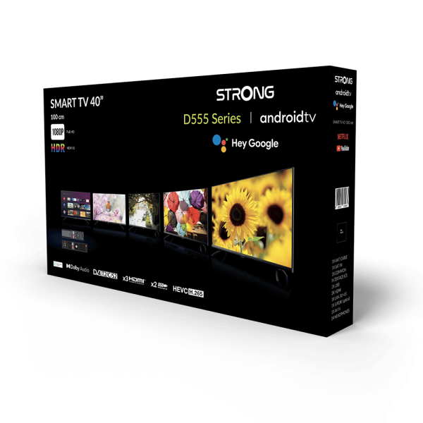 TV e Hotel TV Strong 40 BORDERLESS FHD SMART ANDROID TV SRT40FD5553