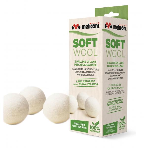 Accessori Elettrodomestici Meliconi PALLINE DI LANA SOFT WOOL 3X 621026