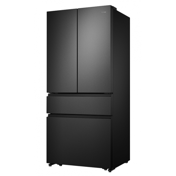 FRIGORIFERI 4 PORTE Hisense Frigorifero French door total No Frost Classe E capacita lorda 480lt colore inox, altezza 1817mm, larghezza 794mm, profondit_ 706mm