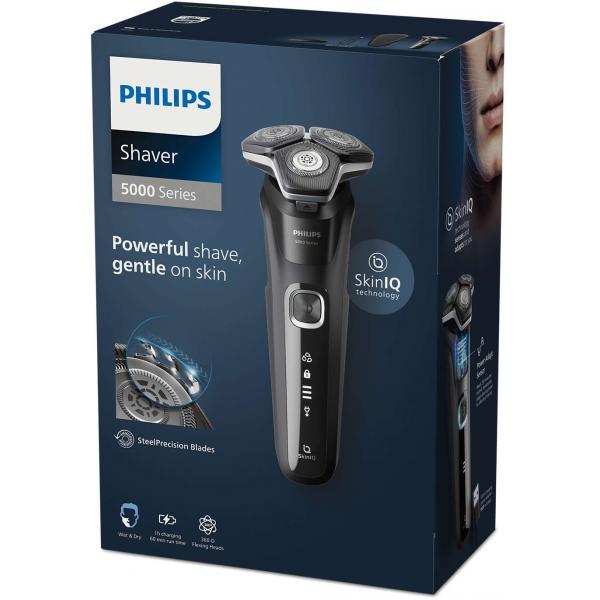 CURA DELLA PERSONA Philips_b RASOIO SERIE 5000 WETDRY + CUSTODIA