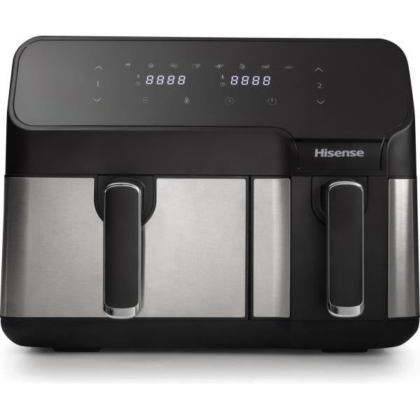 Cottura Hisense FRIGGITRICE DUAL NERO LED