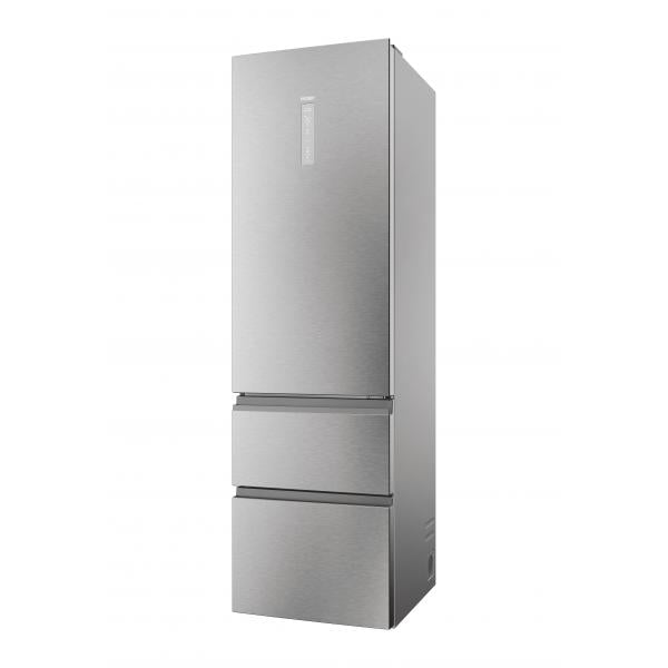 COMBINATI Haier HTW5620DNMG FRIGORIFERO COMBINATO, CLASSE D, INOX