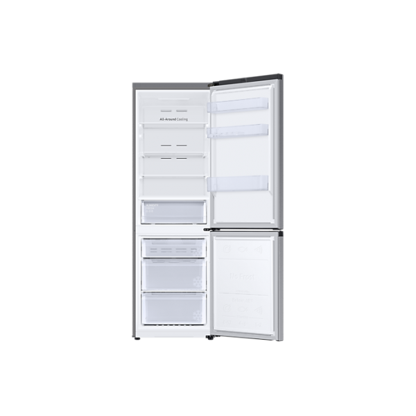 Samsung FRIGO COMBI ECOFLEX 60cm TNF 344lt H185cm SILVER INOX (NEL) D SAMSUNG SMRB34C601DSA