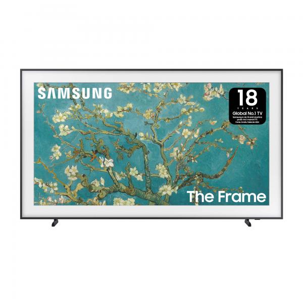 min 32 POLLICI Samsung QE32LS03CBUXZT THE FRAME QLED FULL HD 32 BLACK