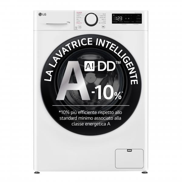 Lavatrici Lg LAV 11KG A-10 BLACK DOOR F4R3011NSWB