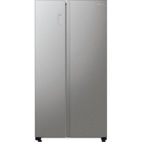 FRIGORIFERI LIBERA INSTALLAZIONE SIDE BY SIDE Hisense Frigorifero Side By Side Multi Flow total no frost Capacita 550 Litri Classe energetica: E. Dimensioni (AxLxP) mm: 1786x910x671 mm. Colore: acciaio inox