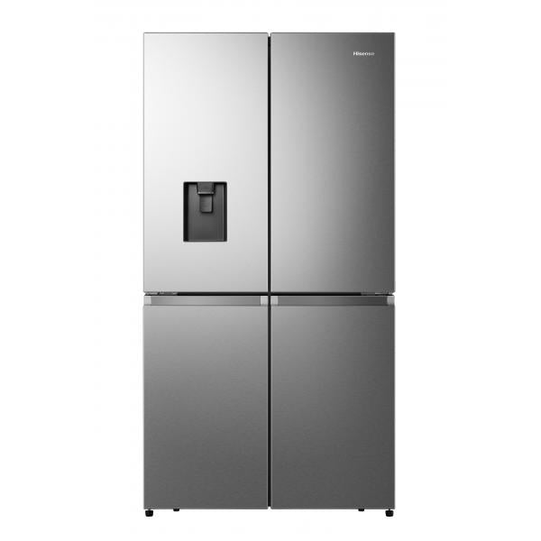 FRIGORIFERI 4 PORTE Hisense Crossdoor 4 609Lt 178x91x72cm dispenser inox