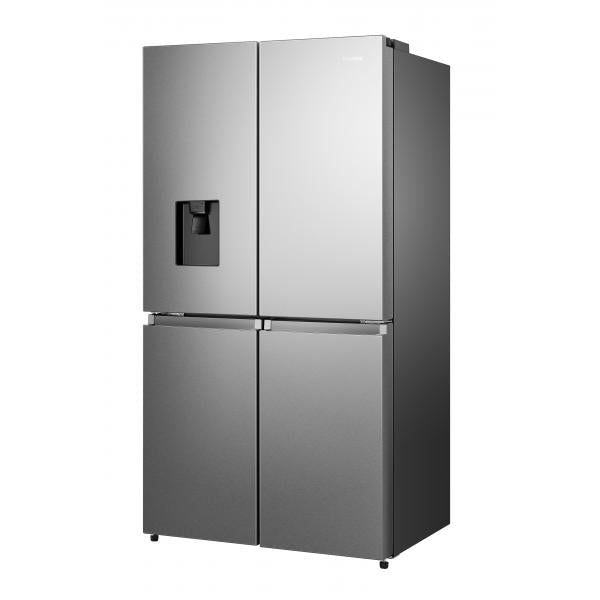 FRIGORIFERI 4 PORTE Hisense Crossdoor 4 609Lt 178x91x72cm dispenser inox