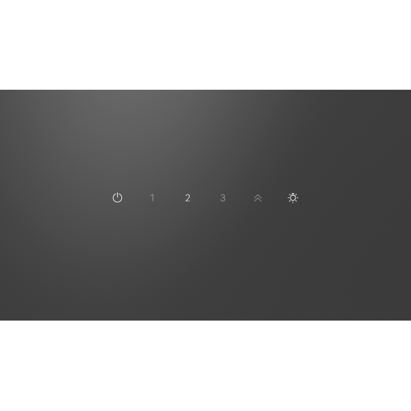 Cappe Bosch CAPPA A MURO INCLUNATA 60CM A NERA