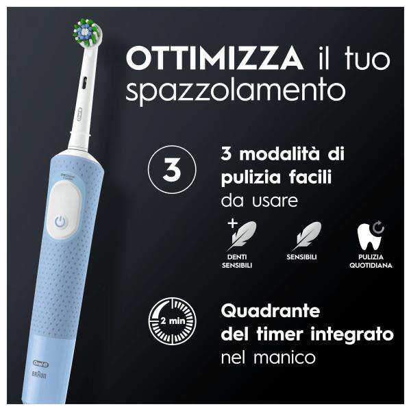 CURA DELLA PERSONA Braun_b VITALITYPRODUO1 SPAZZOLINO EL. BIPACK 1xBK 1xTURCH