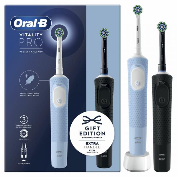 CURA DELLA PERSONA Braun_b VITALITYPRODUO1 SPAZZOLINO EL. BIPACK 1xBK 1xTURCH