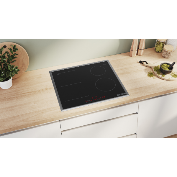 Piani Cottura Bosch PIANO INDUZ 60CM 1ZCOMBI+2Z NERO PVS645HB1E