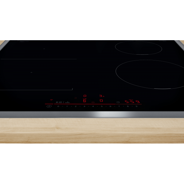INDUCTION HOB 60CM 1ZCOMBI+2Z BLACK