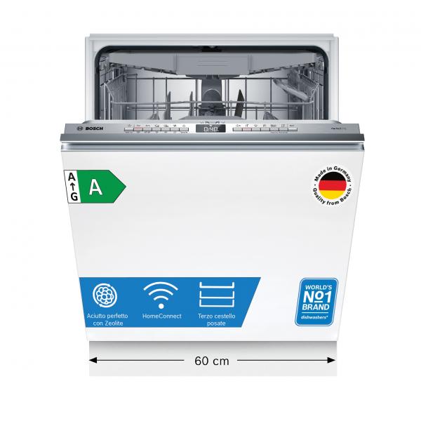 Lavastoviglie Bosch LAVAST 14CP A 60CM ZEOLITE SMV6YCX02E