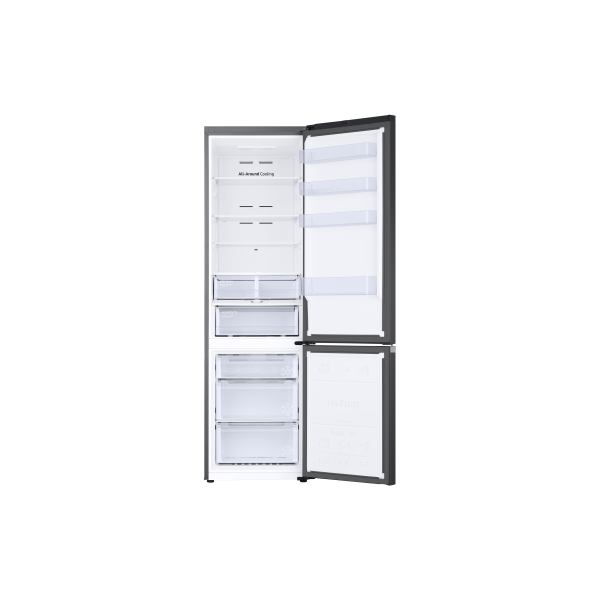 Samsung COMBINATO 390lt PREMUIM H 201 CM ANTRACITE (NEL) D SAMSUNG SMRB38C603DB1