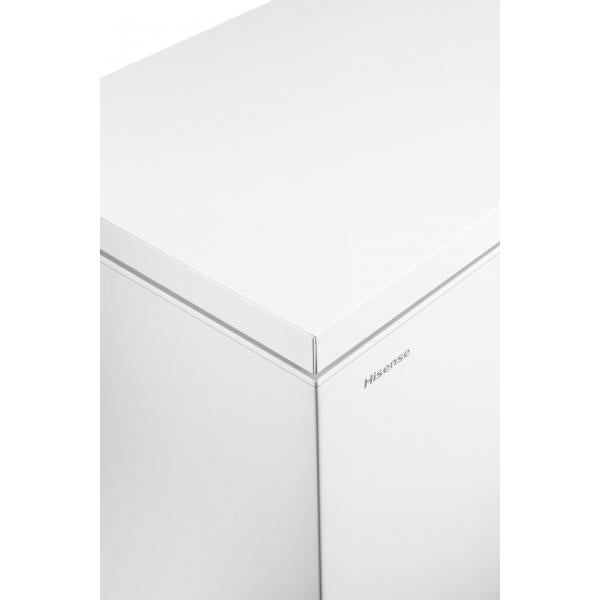 CONGELATORI Hisense Congelatore Orizzontale capacita Netta 142 L Classe energetica: E Dimensioni (LxPxA) : 62.5 x 55.9 x 85.4 cm. Colore Bianco