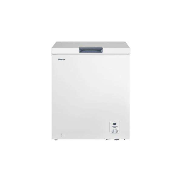CONGELATORI Hisense Congelatore Orizzontale capacita Netta 142 L Classe energetica: E Dimensioni (LxPxA) : 62.5 x 55.9 x 85.4 cm. Colore Bianco