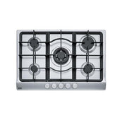Franke &PIANO COTT.75 4GAS+TC INOX STEEL LINE 106.0459.731 FRANKE FKFHSL7554GAVTCXSC