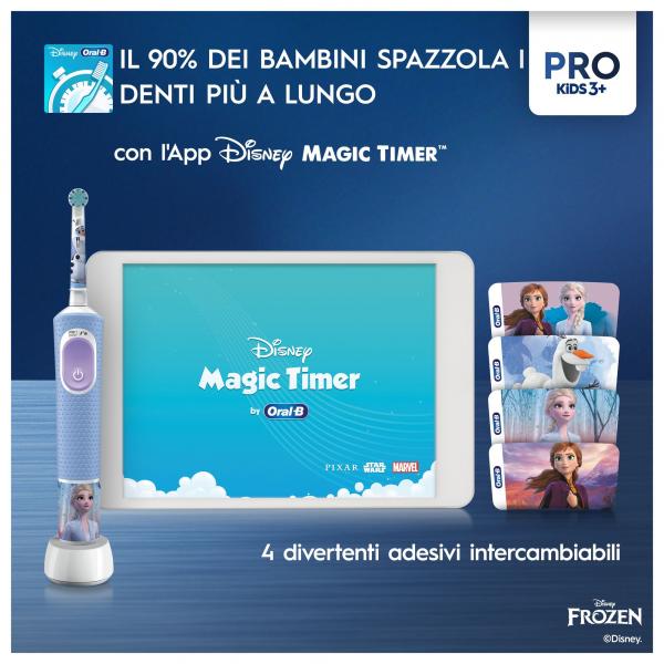 CURA DELLA PERSONA Braun_b SPAZZOLINO ELETTRICO POW VITALITY PRO FROZEN