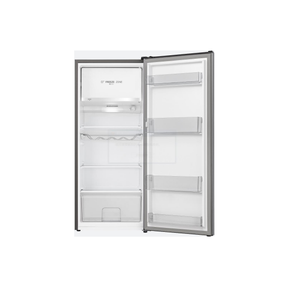 MONOPORTA Hisense Frigorifero Monoporta capacita netta 165 litri Classe Energetica E Dimensioni prodotto (L x P x A) : 515 x 514 x 1265 mm. Colore Silver