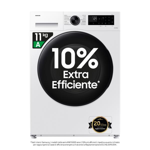 LAVATRICE Samsung WW11DG5B25AEET Lavatrice FS 11kg Classe A 1400gg