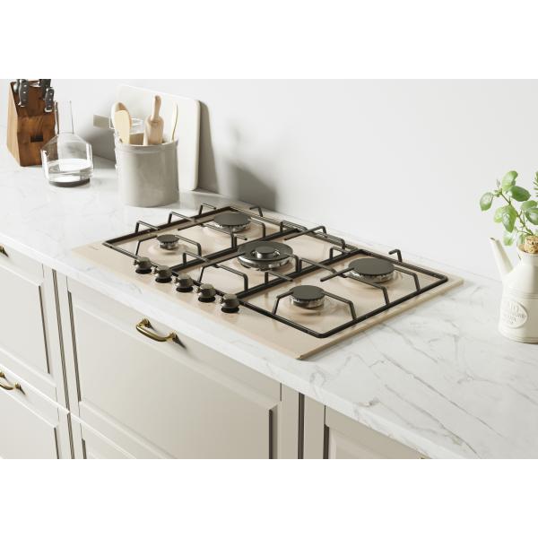 PIANI COTTURA GAS Candy CHW7AV4WGT Piano cottura Gas 5 fuochi Avena