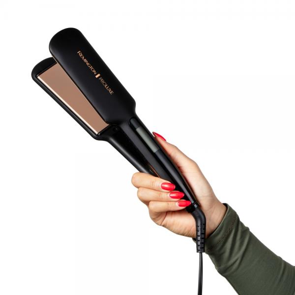 CURA DELLA PERSONA Remington_b PIASTRA PER CAPELLI PROLUXE MIDNIGHT WIDE PLATE