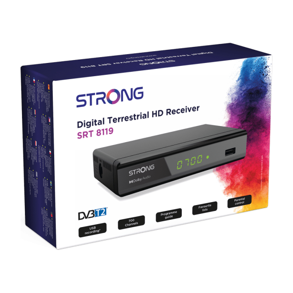 Decoder Strong DECODER T2 SRT 8119 SRT8119