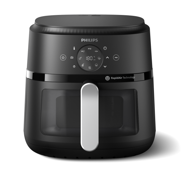 PREPARAZIONE CIBO Philips_b FRIGGITRICE AD ARIA NA231/00 6,2 L NERO