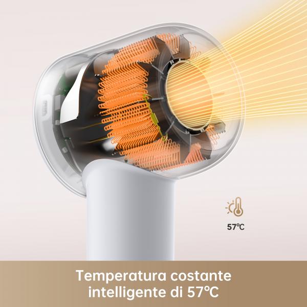 CURA DELLA PERSONA Dreame_b ASCIUGACAPELLI HAIR GLEAM DREHD12AGR GRIGIO