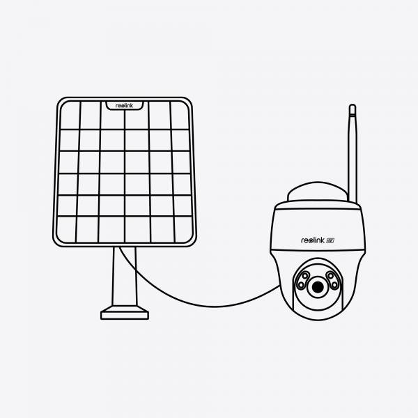 Telecamere IP Wifi Esterno ricaricabile Reolink Videocam wifi a batteria 6 mesi di autonimia 5Mpxl motorizzata audio a 2