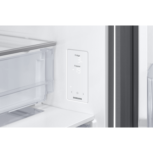 Samsung COMBINATO TNF 538lt (370+168lt) H 203 L 76 METAL INOX (NEL) E SAMSUNG SMRB53DG703ES9