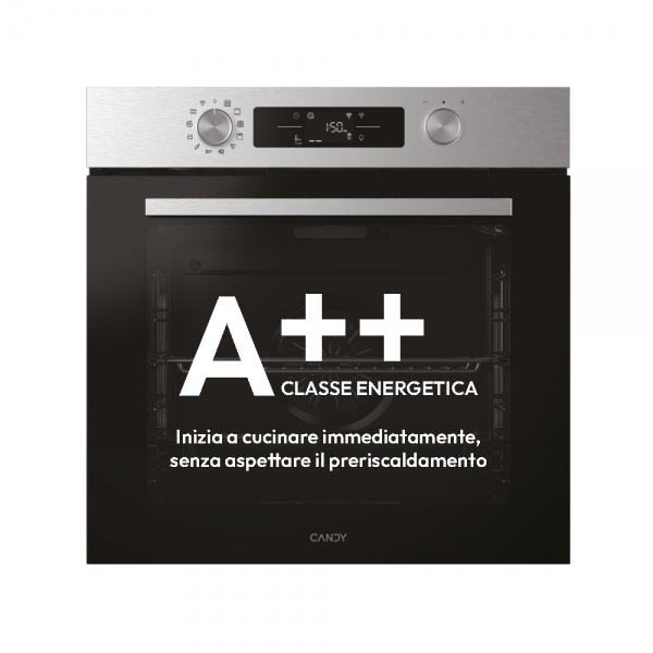 FORNI Candy CA6 N3B1HTX Forno Classe A++ 78lt Acciaio Inox