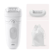 CURA DELLA PERSONA Braun_b EPILATORE RICARICABILE WET DRY 28 PIN SMART LIGHT