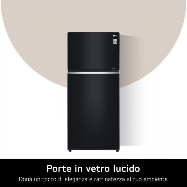 COMBINATI Lg Frigorifero doppia porta Cl. E 506L 78cm Black