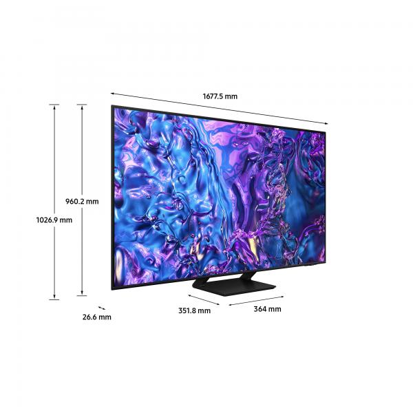 max 60 POLLICI Samsung QE75Q70DATXZT QLED TV 75poll
