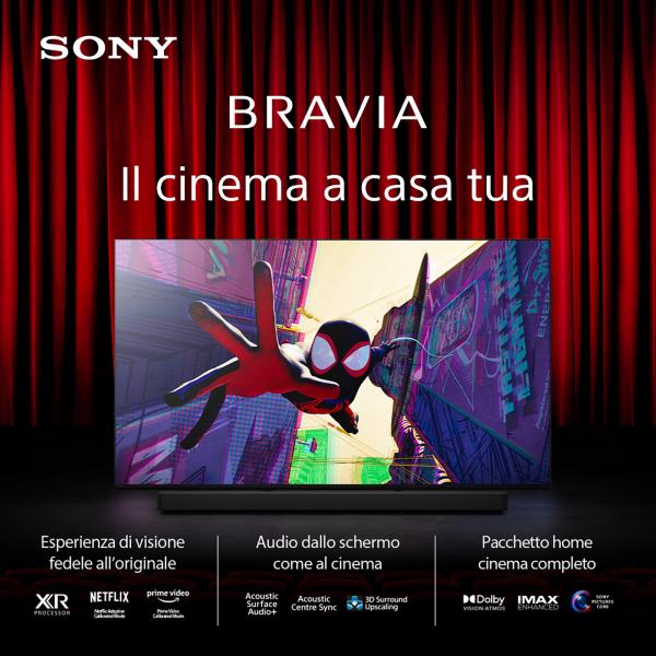 TV e Hotel TV Sony !SDS BRAVIA 8 XR OLED GOOGLE TV