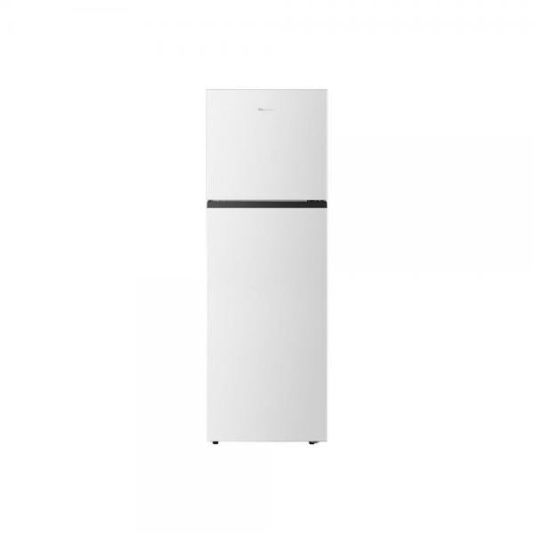 FRIGORIFERI A DOPPIA PORTA Hisense Frigorifero Doppia Porta Total No Frost Capacita 249 Litri Classe energetica: E Dimensioni prodotto (L x P x A) : 550 x 567 x 1676 mm. Colore: Bianco
