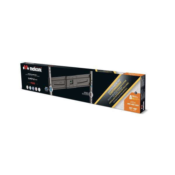 SUPPORTI TV/MONITOR Meliconi STAFFA MURO SLIMSTYLE PLUS 600S 480958