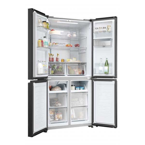 FRIGORIFERI 4 PORTE Haier HCR3818EWPT MULTIDOOR DISP CL.E BLACK 1815x833x650
